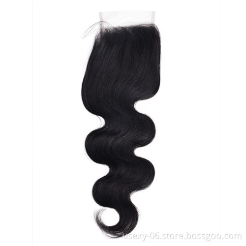 Top Quality Wholesale Price Brazilian Virgin Human Hair 4x4,13x4 Lace Best Closure And Frontal
